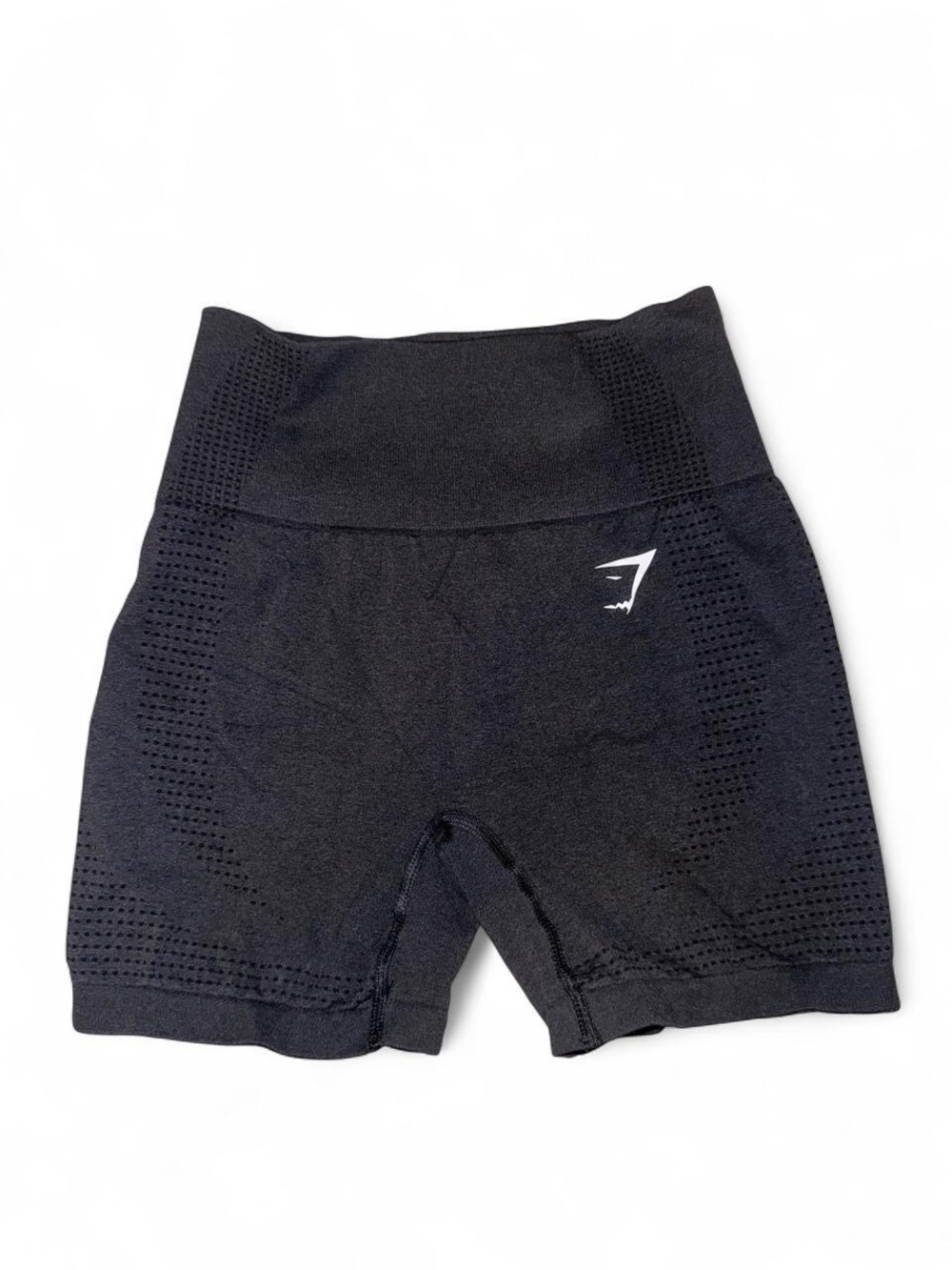 Gymshark Black Seamless High Waist Training Shorts Women’s Small